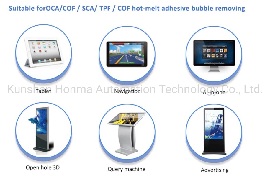 Air Bubble Remover Autoclave for Cell Phone LCD Refurbishment